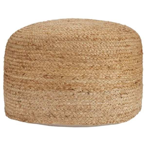 Mina Victory Jute Pouf