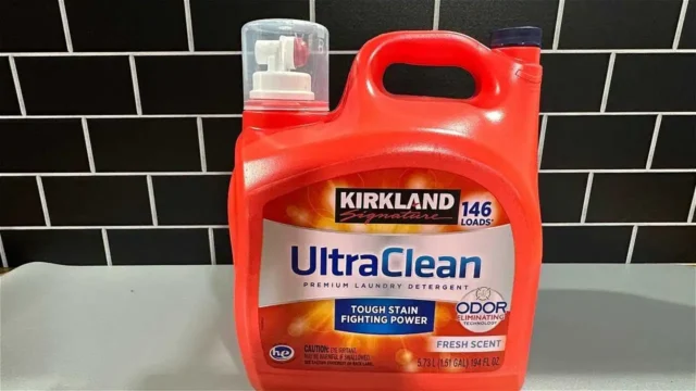 Image of the Kirkland Laundry Detergent Pod available only for the Costco members